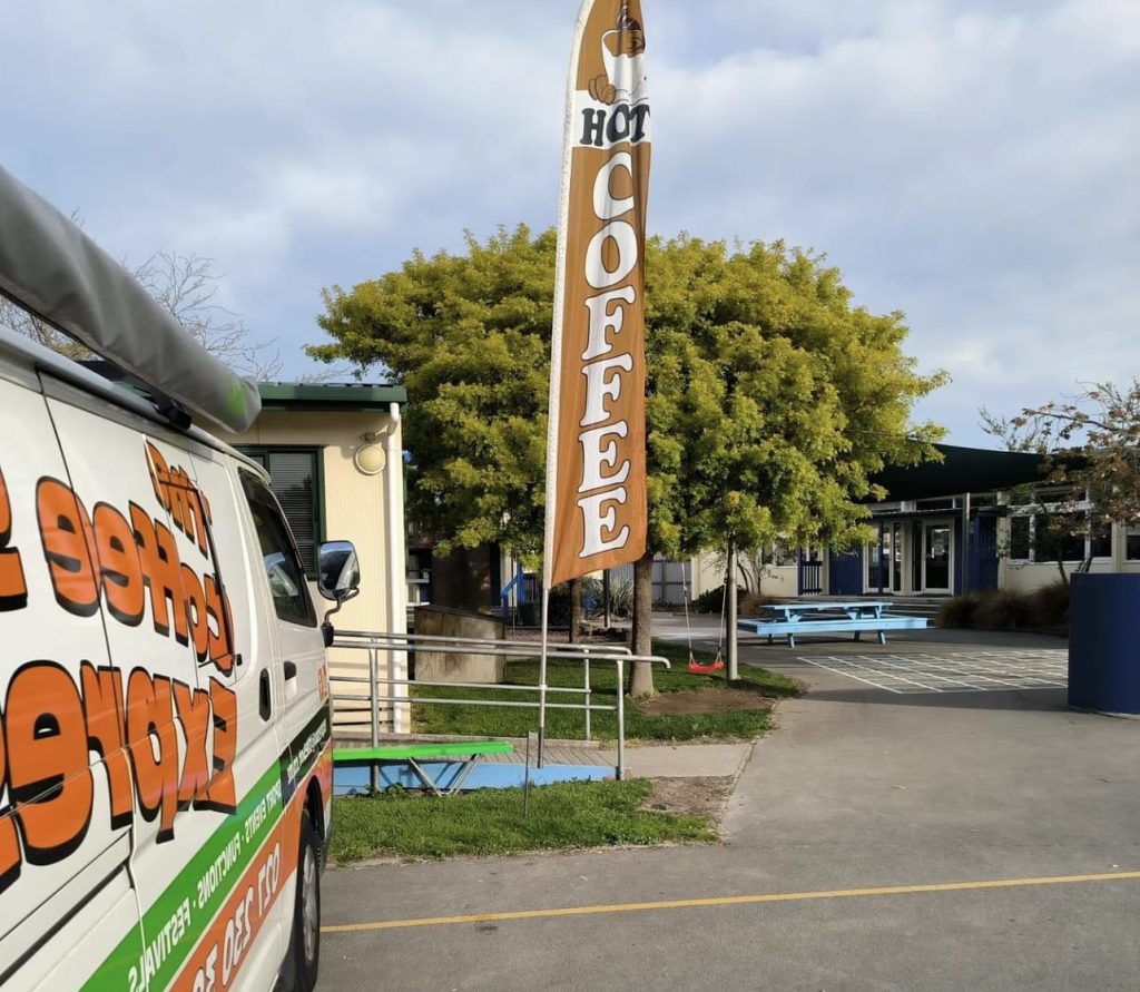 Mobile Coffee Van. Contact Us